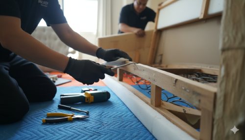 Furniture disassembly and reassembly service